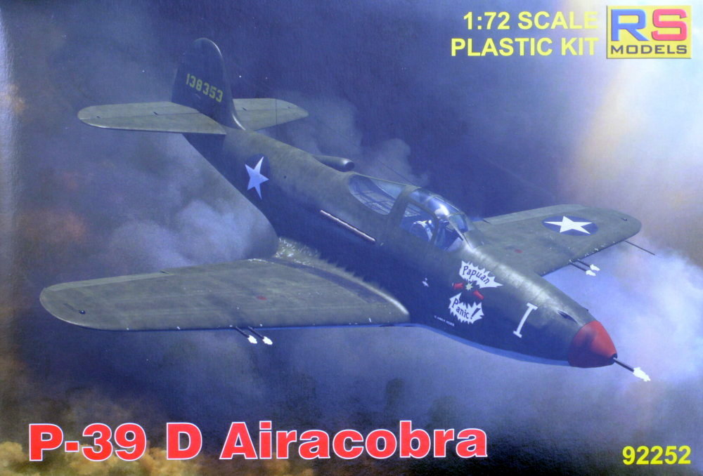 1/72 P-39D Airacobra (5x camo)