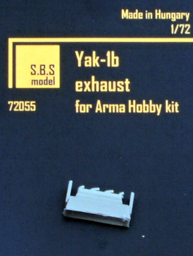 1/72 Yak-1b Exhaust set (ARMA HOBBY)