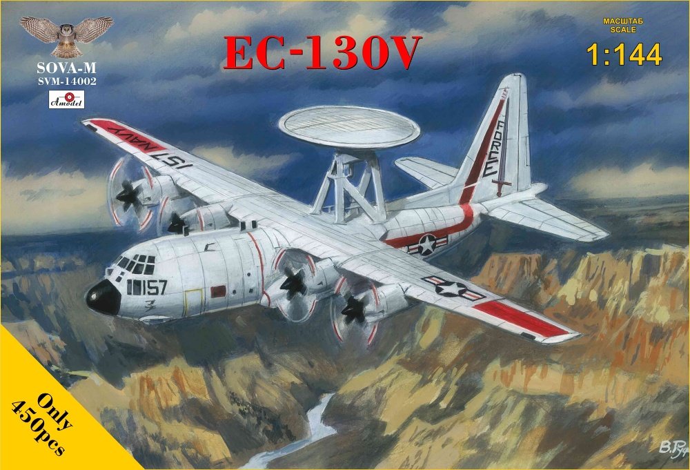1/144 EC-130V Hercules (AWACS version)