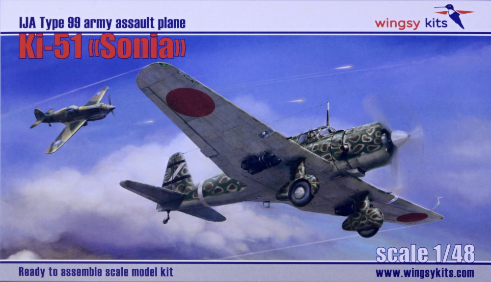 1/48 Ki-51 'Sonia' IJA Type 99 Army Assault Plane