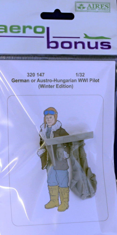 1/32 German or Austro-Hungarian WWI Pilot (winter)