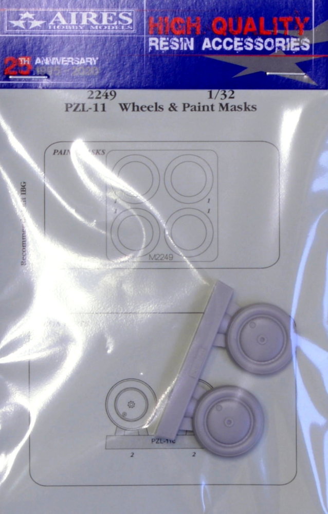 1/32 PZL-11 wheels & paint masks (IBG)