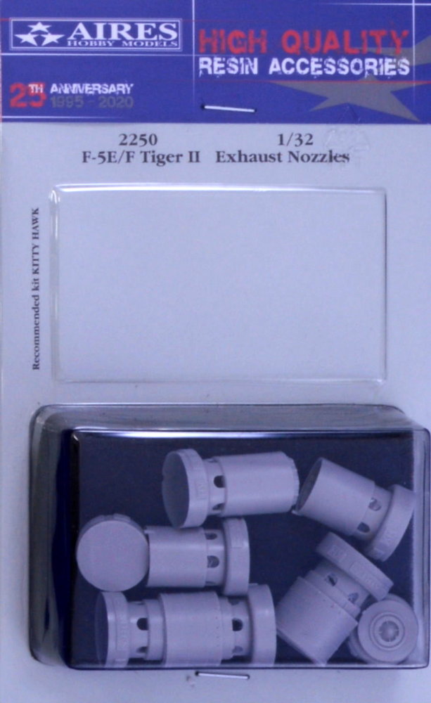 1/32 F-5E/F Tiger II exhaust nozzles (KITTYH)