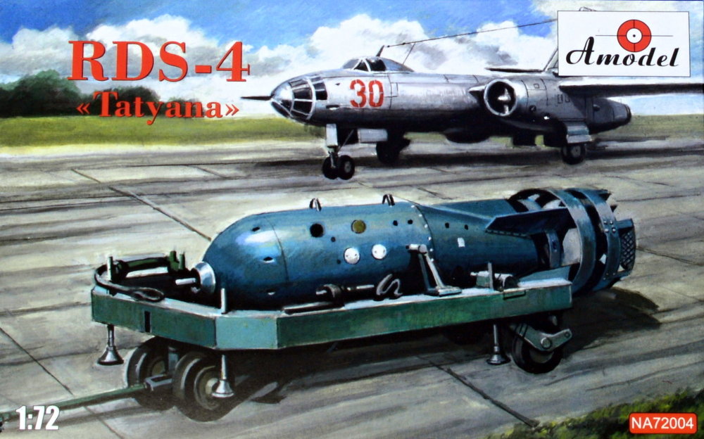 1/72 RDS-4 Tatyana Soviet nuclear bomb