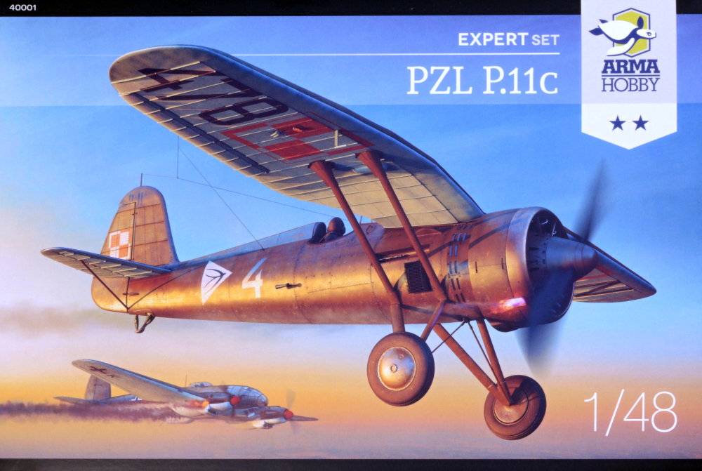 1/48 PZL P.11c Expert Set (4x camo)