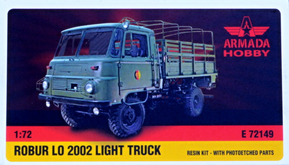 1/72 ROBUR LO 2002 Light Truck (resin kit w/ PE)