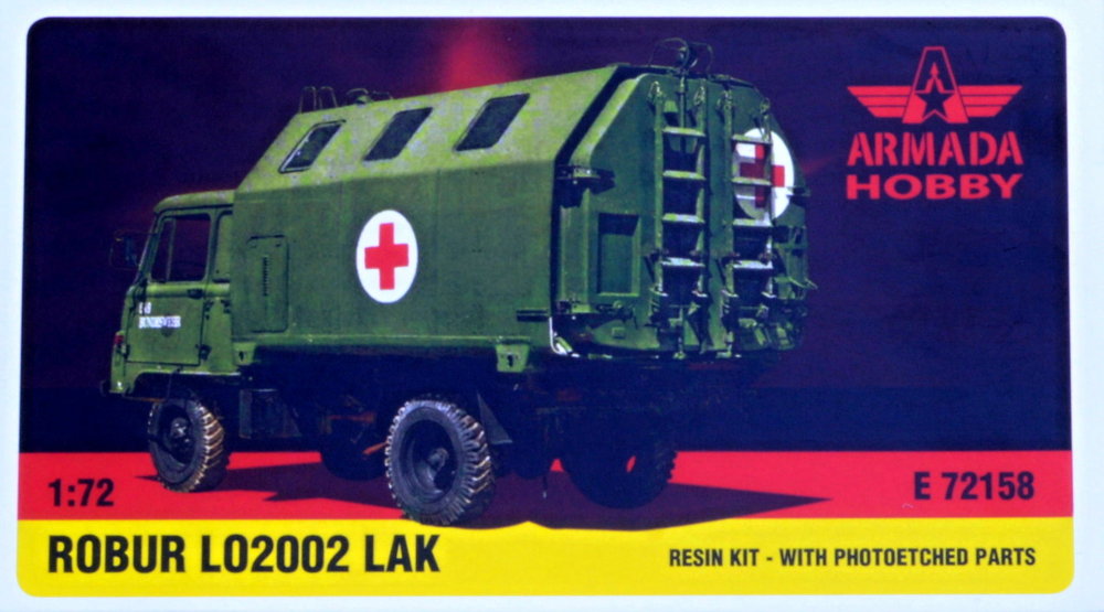 1/72 ROBUR LO 2002 LAK (resin kit w/ PE)