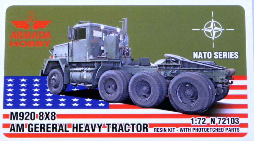 1/72 M920 8x8 Heavy Tractor (resin kit w/ PE)