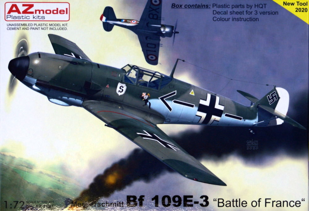 1/72 Bf 109E-3 'Battle of France' (3x camo)