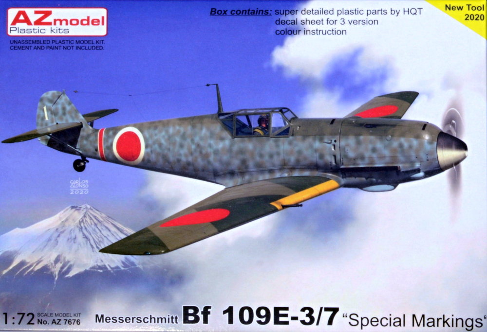 1/72 Bf 109E-3/7 'Special Markings' (3x camo)