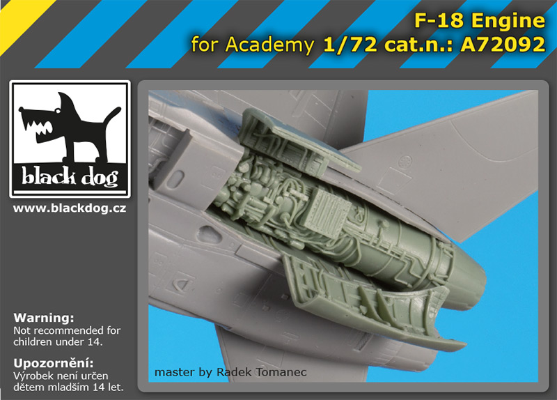 1/72 F-18 engine (ACAD)