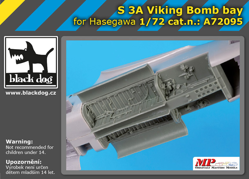 1/72 S 3A Viking bomb bay (HAS)
