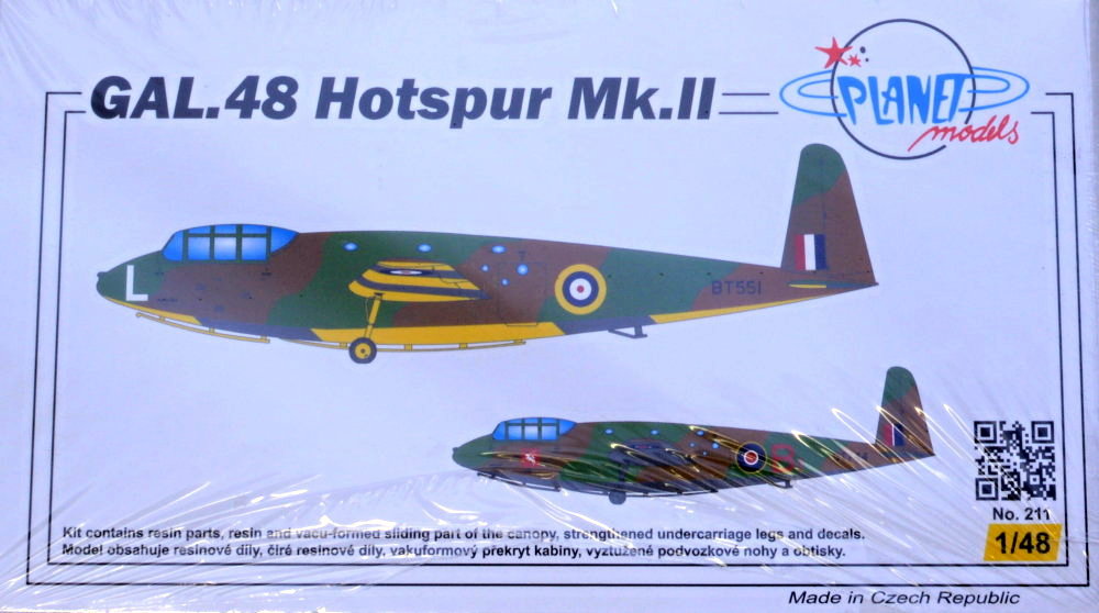 1/48 GAL.48 Hotspur Mk.II (resin kit)