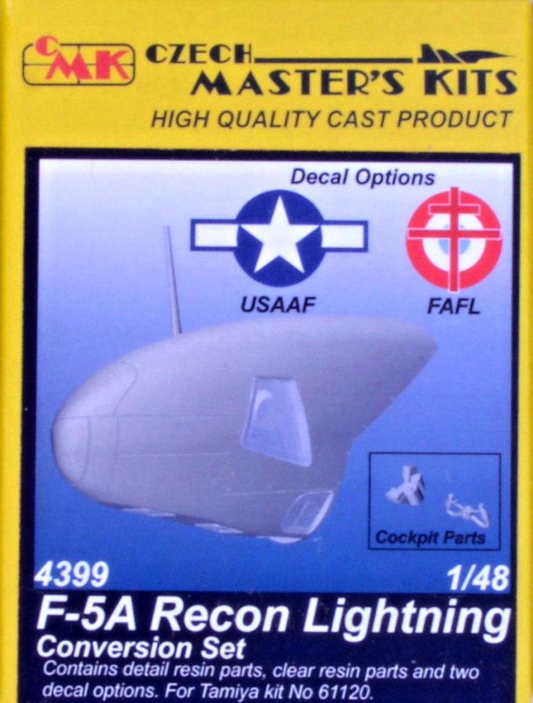 1/48 F-5A Recon Lightning - Conv.set (TAM)