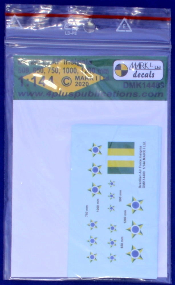 1/144 Decals Brazilian AF insignia (2 sets)