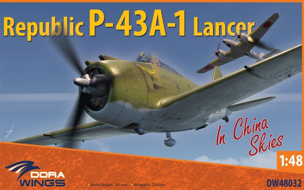 1/48 Republic P-43A-1 Lancer in China Skies