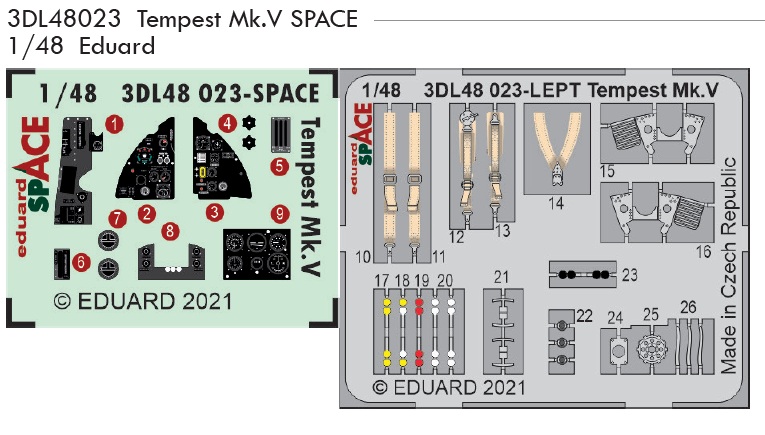 1/48 Tempest Mk.V SPACE (EDU)