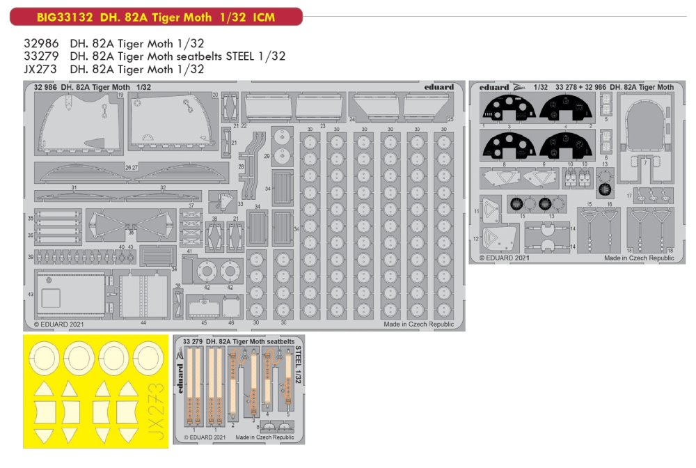1/32 DH. 82A Tiger Moth (ICM)