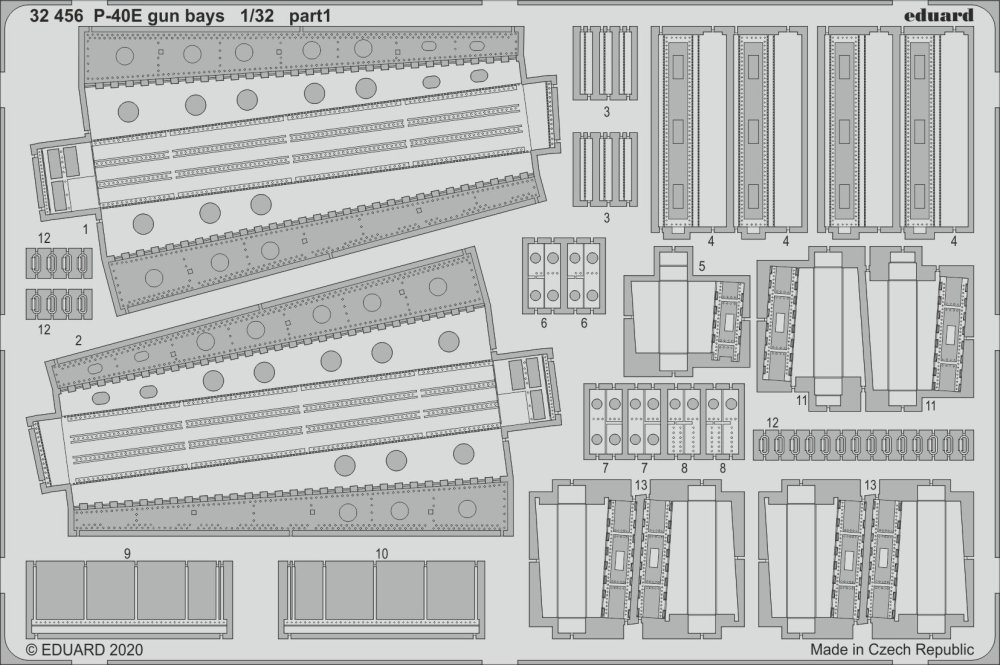 SET P-40E gun bays (TRUMP)