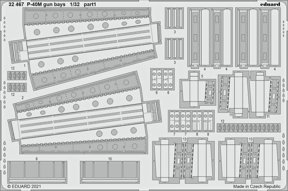 SET P-40M gun bays (TRUMP)