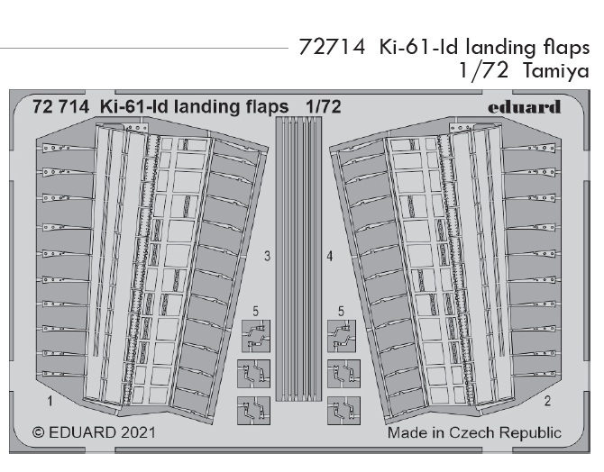 SET Ki-61-Id landing flaps (TAM)
