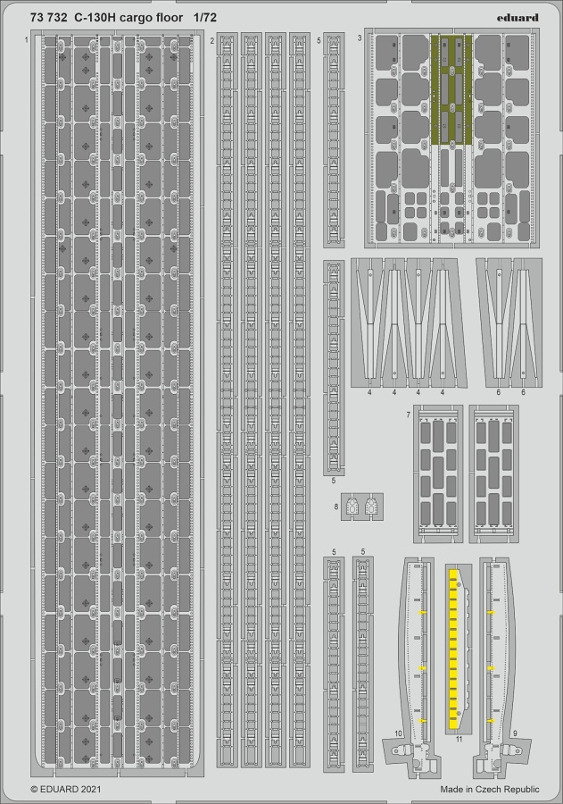 SET C-130H cargo floor (ZVE)