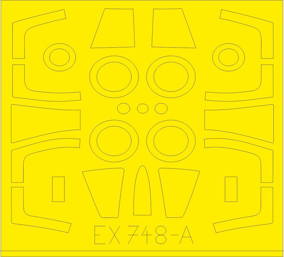 Mask 1/48 F-104DJ TFace (KIN)