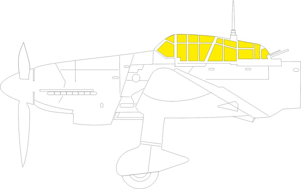Mask 1/48 Ju 87D TFace (HAS / H.2000)