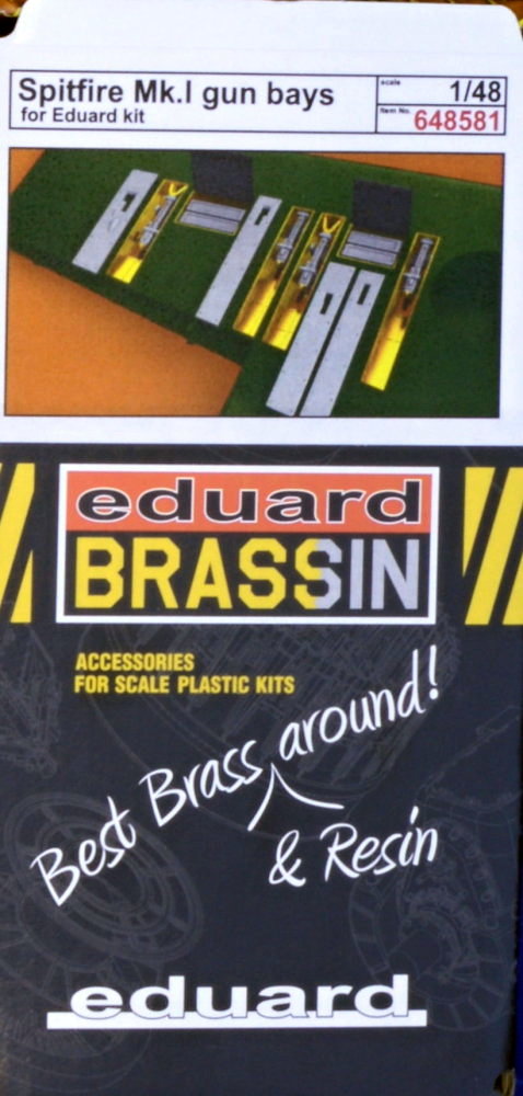 BRASSIN 1/48 Spitfire Mk.I gun bays (EDU)