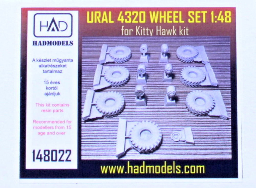 1/48 URAL 4320 WHEEL set (KITTYH)