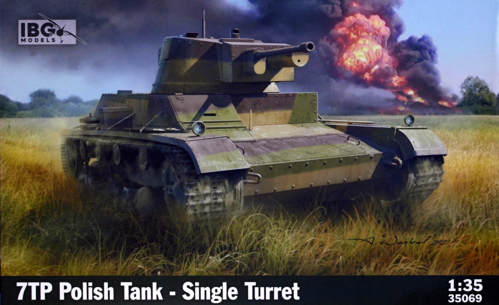 1/35 7TP Polish Tank - Single Turret