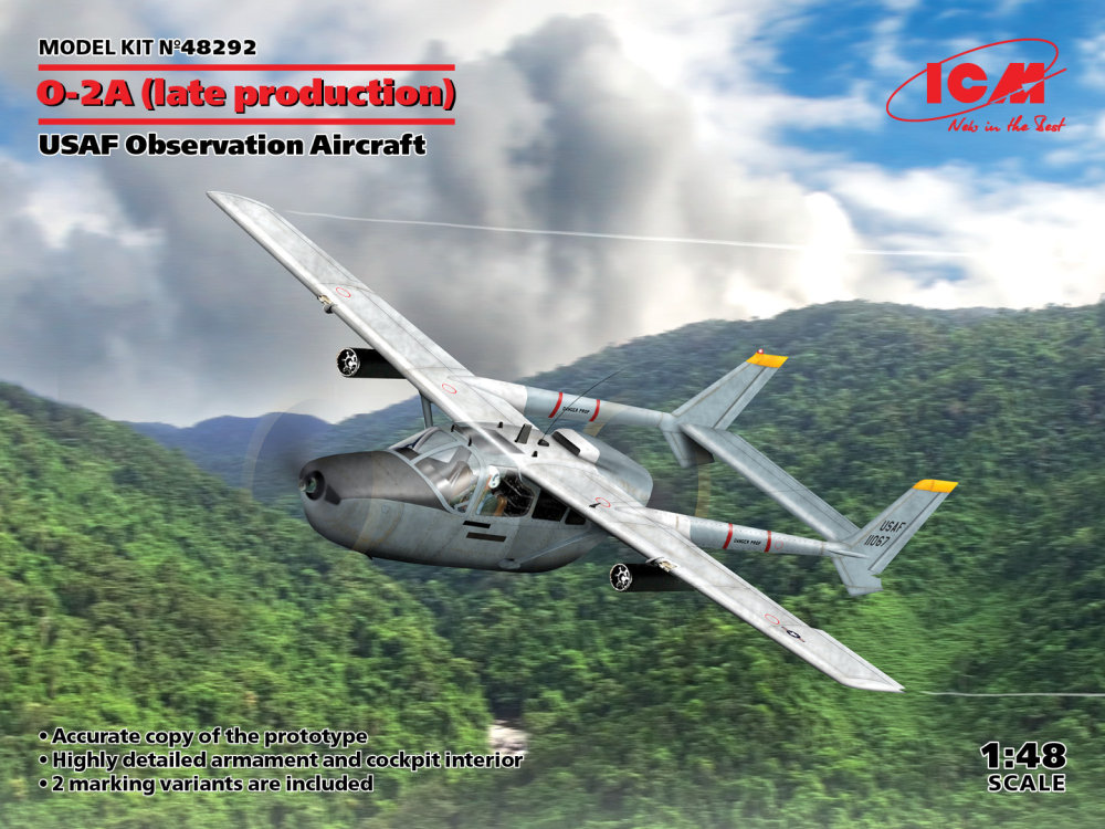 1/48 Cessna O-2A (late) USAF Observation Aircraft