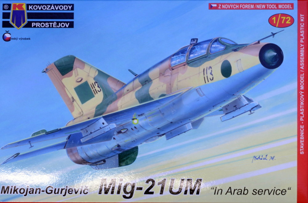 1/72 MiG-21UM 'In Arab Service' (4x camo)