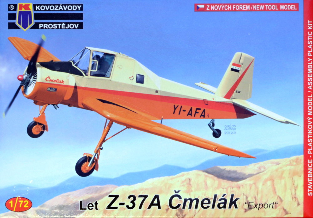 1/72 Let Z-37A Cmelak  'Export' (4x camo)