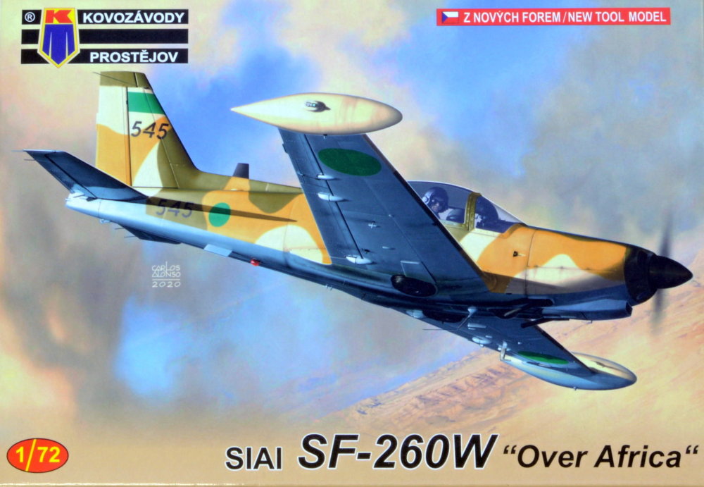 1/72 SIAI SF-260W 'Over Africa' (4x camo)
