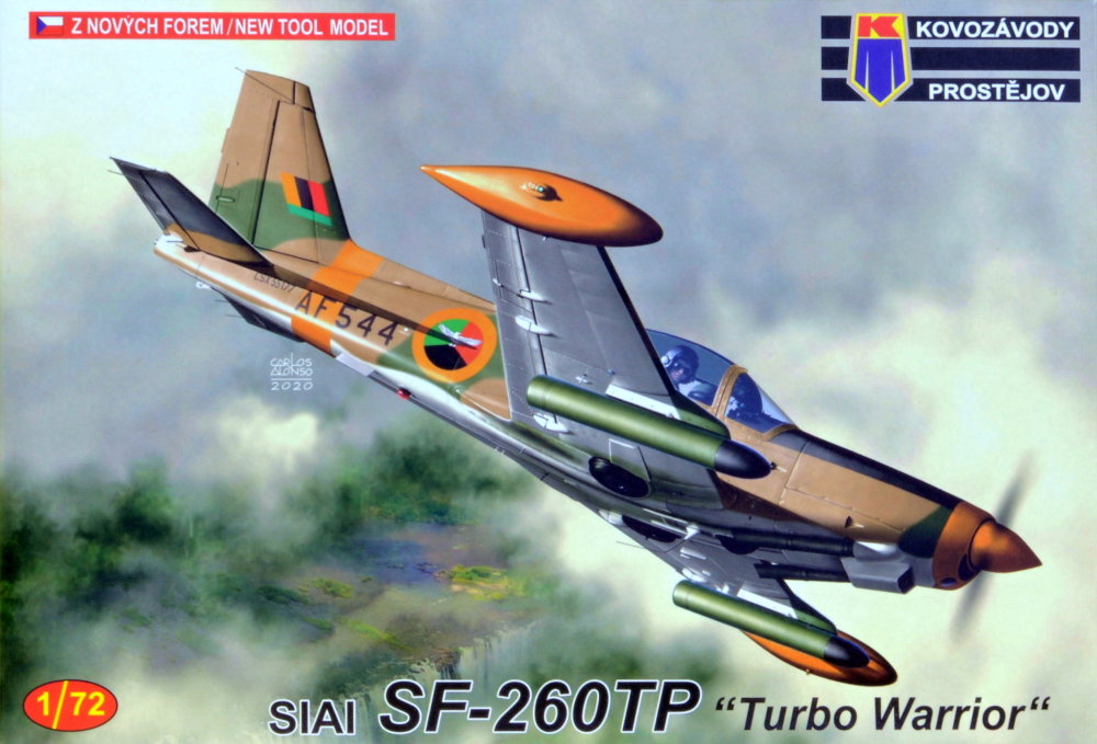 1/72 SIAI SF-260TP 'Turbo Warrior' (4x camo)