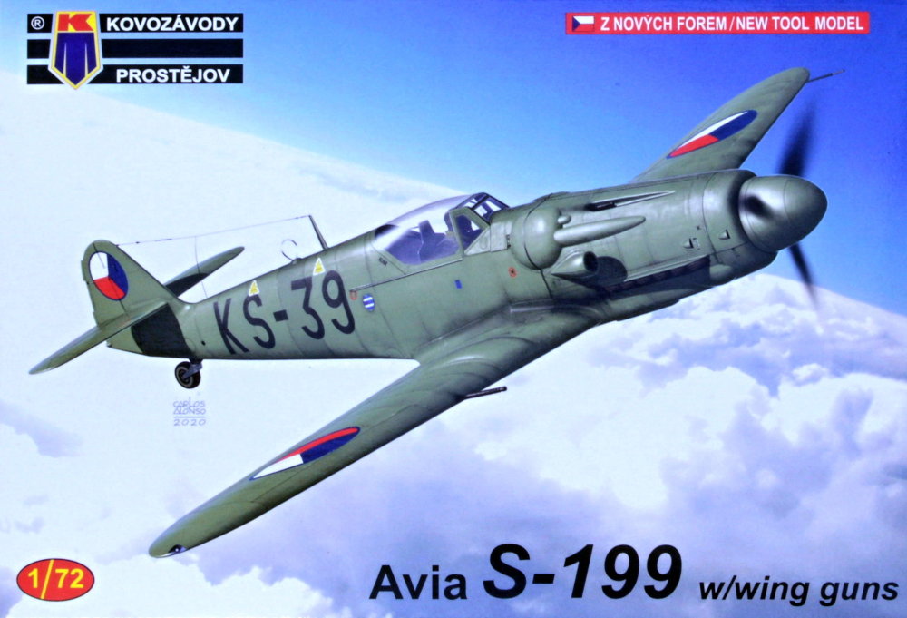 1/72 Avia S-199 w/ wing guns (3x camo)
