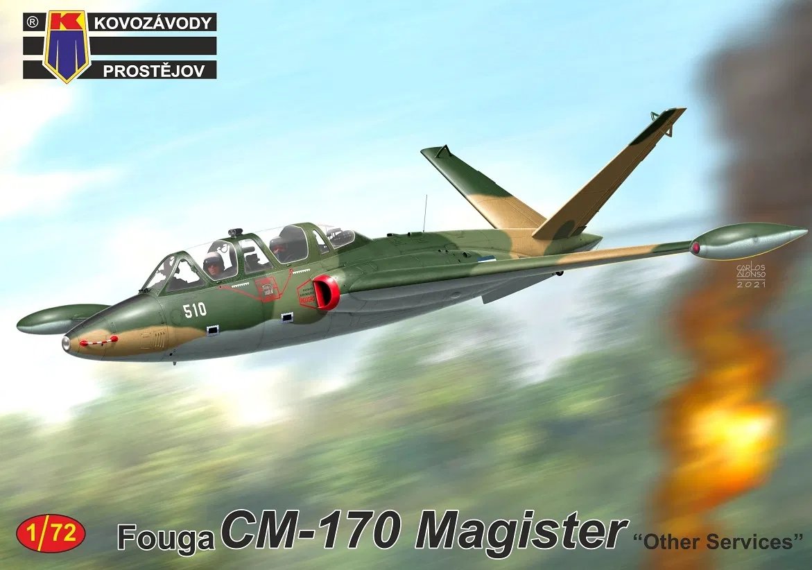 1/72 Fouga CM-170 Magister (3x camo)