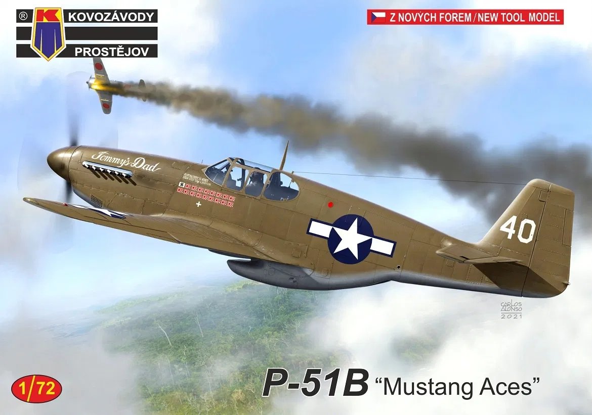 1/72 P-51B 'Mustang Aces' (3x camo)