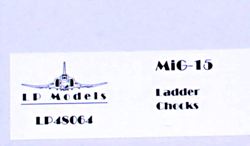 1/48 MiG-15 Ladder + Chocks Set