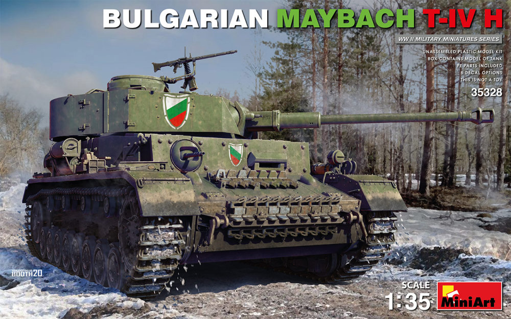 1/35 Bulgarian Maybach T-IV H (8x camo)
