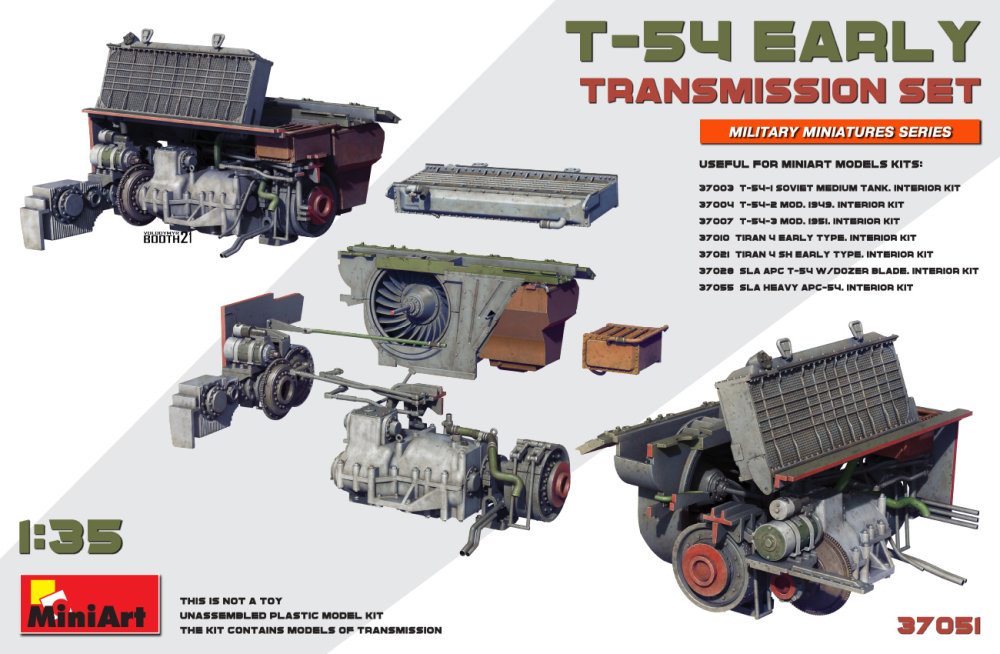 1/35 T-54 Early Transmission Set
