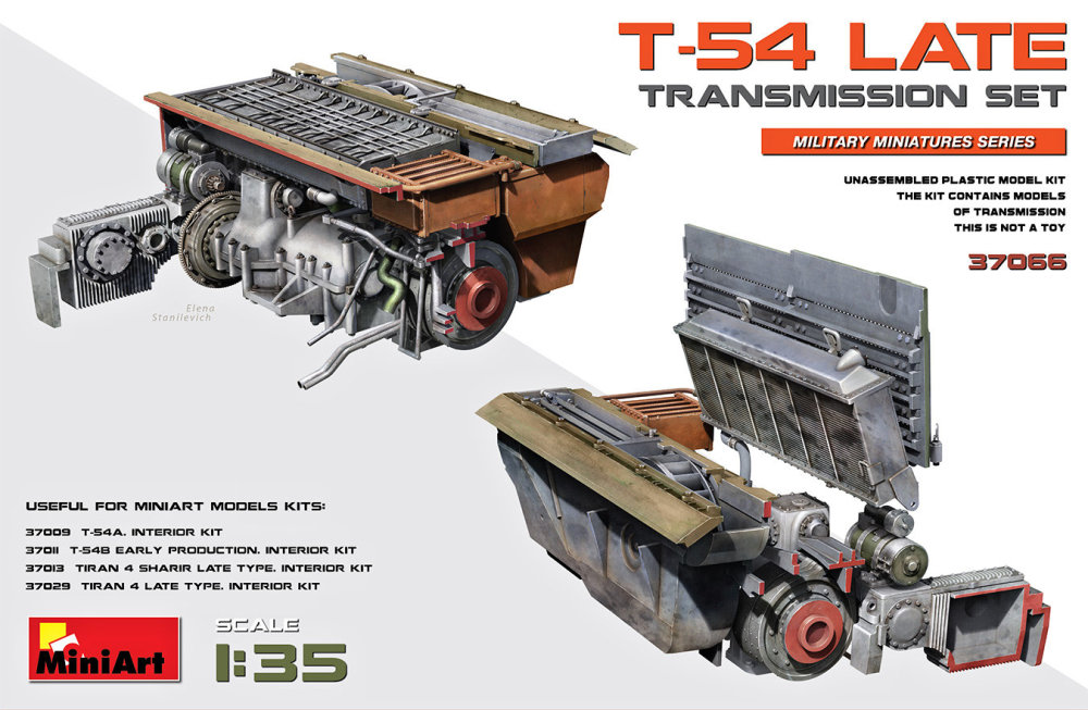 1/35 T-54 Late Transmission Set