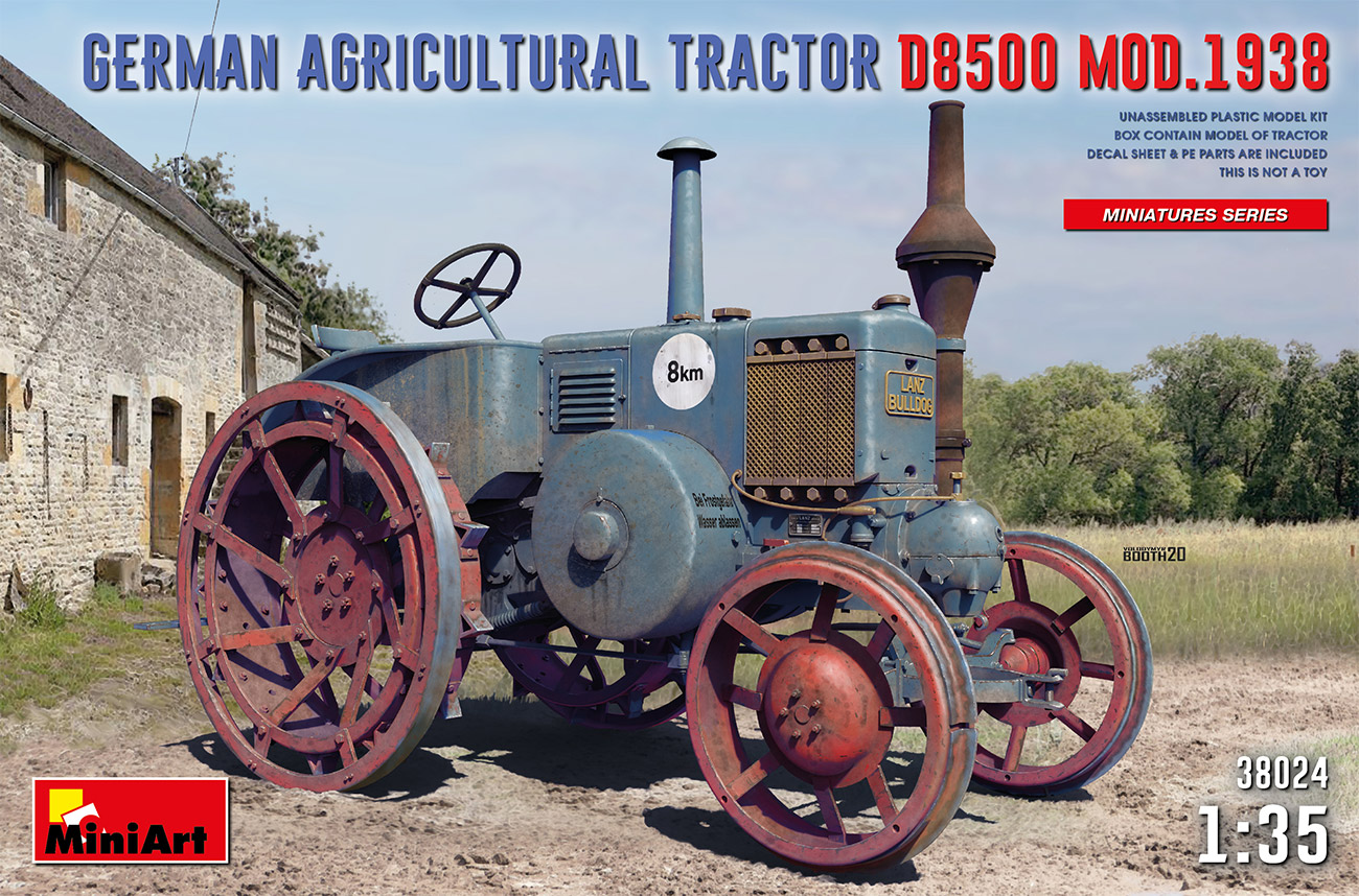 1/35 German Agricultural Tractor D8500 Mod.1938