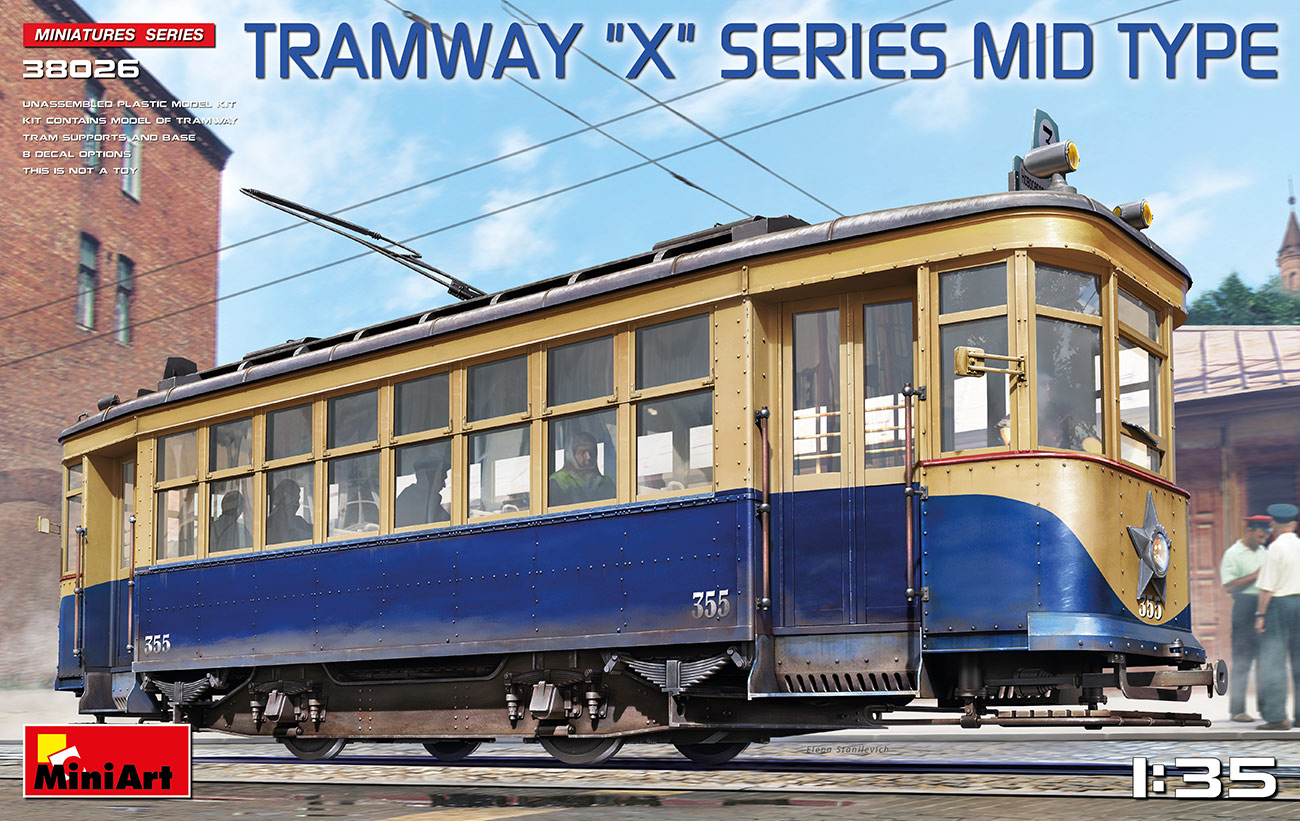 1/35 Tramway X-Series (mid type, 8x options)