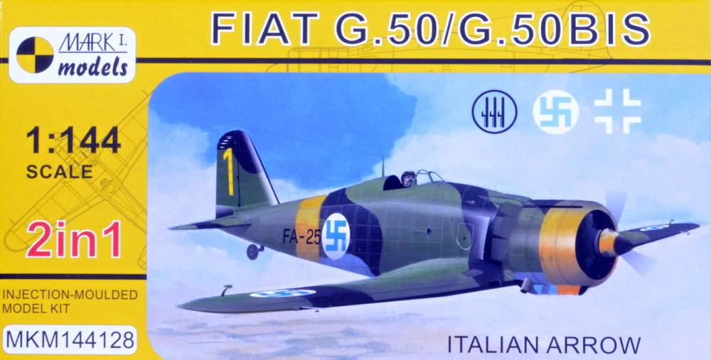 1/144 Fiat G.50/50bis 'Italian Arrow' (2-in-1)