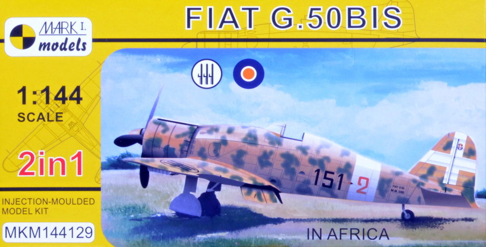 1/144 Fiat G.50bis 'In Africa' (2-in-1)