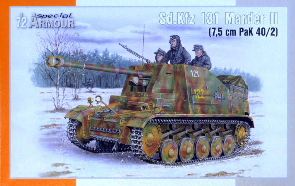 1/72 Sd.Kfz 131 Marder II (7,5cm PaK 40/2)