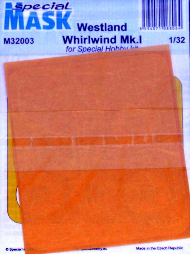 1/32 Mask for Westland Whirlwind Mk.I (SP.HOB.)