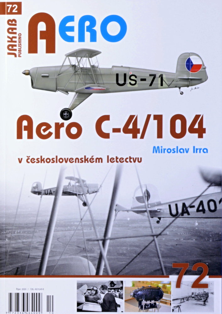 Publ. AERO - Aero C-4/104 in CZAF (Czech text)